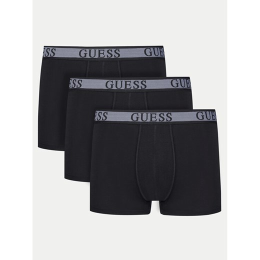 Guess Komplet 3 par bokserek U5GG03 K6YW1 Czarny ze sklepu MODIVO w kategorii Majtki męskie - zdjęcie 184187426