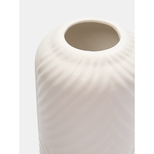 Sinsay - Wazon z dekoracyjnym wzorem - biały Sinsay One Size Sinsay