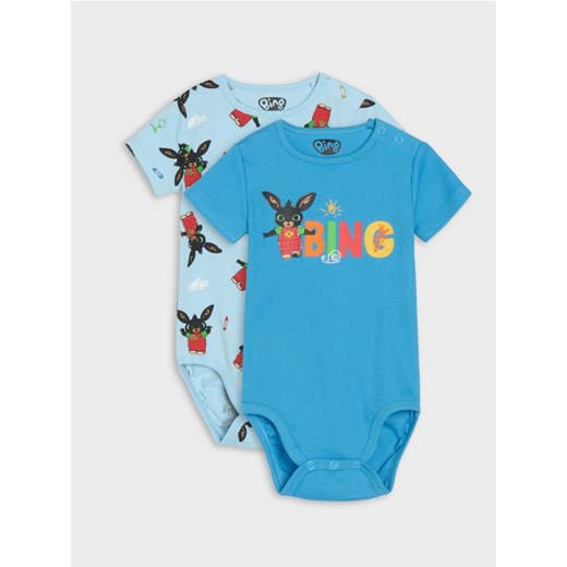 Sinsay - Body 2 pack Bing - niebieski Sinsay 86 (12-18 m) Sinsay