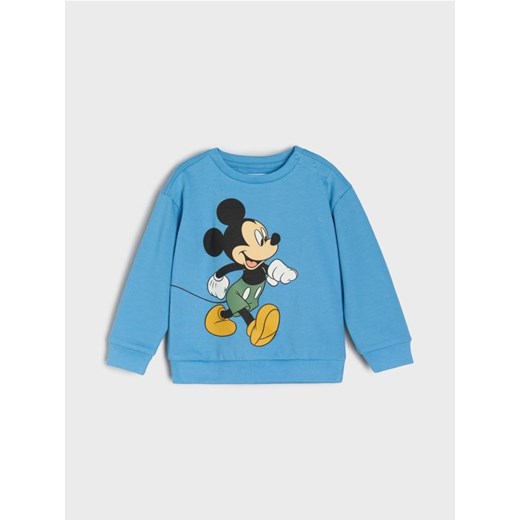 Sinsay - Bluza Mickey Mouse - mid blue - id: 535EM-52X - marki Sinsay - 184190767 Sinsay - Bluza Mickey Mouse - mid blue ze sklepu Sinsay w kategorii Bluzy chłopięce - zdjęcie 184190767