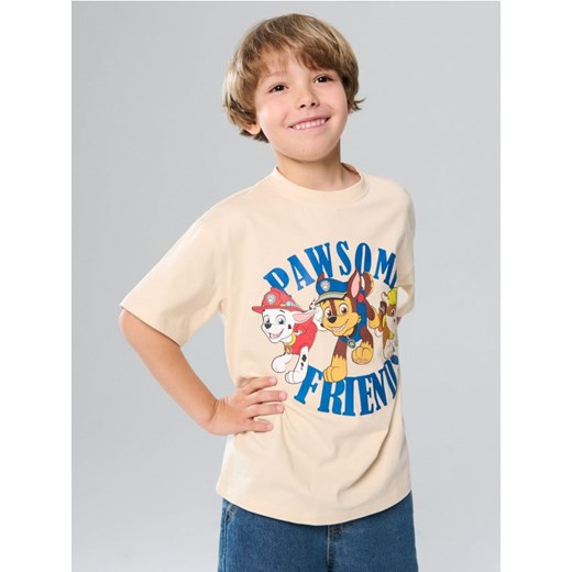 Sinsay - Koszulka PAW Patrol - kremowy ze sklepu Sinsay w kategorii T-shirty chłopięce - zdjęcie 184190828