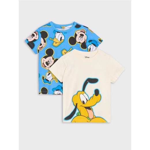 Sinsay - Koszulki 2 pack Disney - niebieski - id: 819EM-55X - marki Sinsay - 184190905 Sinsay - Koszulki 2 pack Disney - niebieski ze sklepu Sinsay w kategorii Bluzki dziewczęce - zdjęcie 184190905