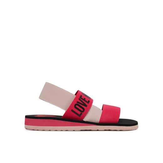 Sandały LOVE MOSCHINO JA16033G0MJN460C Różowy ze sklepu eobuwie.pl w kategorii Sandały damskie - zdjęcie 184191645