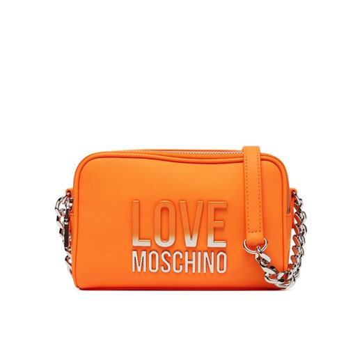 Torebka LOVE MOSCHINO JC4255PP0MKD0450 Pomarańczowy ze sklepu eobuwie.pl w kategorii Listonoszki - zdjęcie 184191675