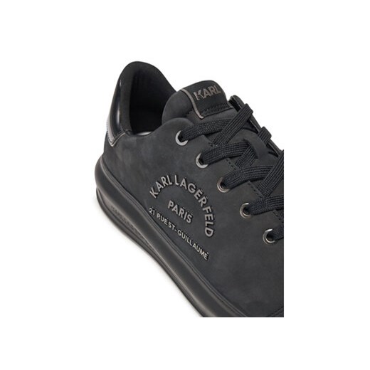 Sneakersy KARL LAGERFELD Kapri KL52537K Czarny Karl Lagerfeld 44 eobuwie.pl