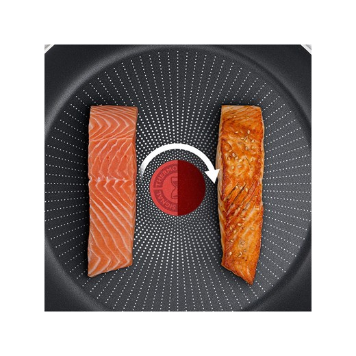 Tefal 5-częściowy zestaw garnków "Emotion" w kolorze srebrno-czarnym Tefal onesize okazja Limango Polska