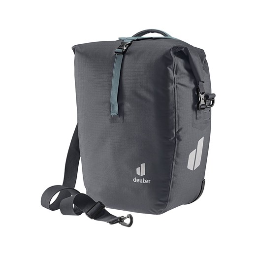 Deuter Torba rowerowa &quot;Weybridge 20+5&quot; w kolorze antracytowym - 34 x 40 x 19 cm ze sklepu Limango Polska w kategorii Plecaki - zdjęcie 184192769