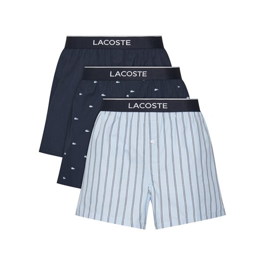 Lacoste Komplet 3 par bokserek 7H1283 Granatowy Lacoste L MODIVO