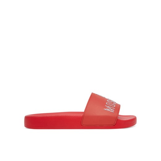 LOVE MOSCHINO Klapki JA28122G0MI13500 Czerwony ze sklepu MODIVO w kategorii Klapki damskie - zdjęcie 184193109