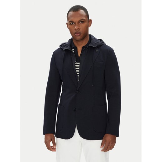 Tommy Hilfiger Marynarka MW0MW39742 Granatowy Regular Fit ze sklepu MODIVO w kategorii Marynarki męskie - zdjęcie 184193165