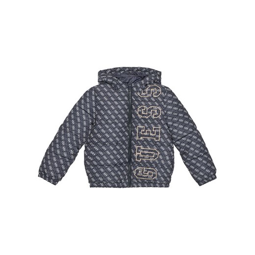 Guess Kurtka zimowa L5YL05 WHE60 Granatowy Regular Fit ze sklepu MODIVO w kategorii Kurtki chłopięce - zdjęcie 184193216