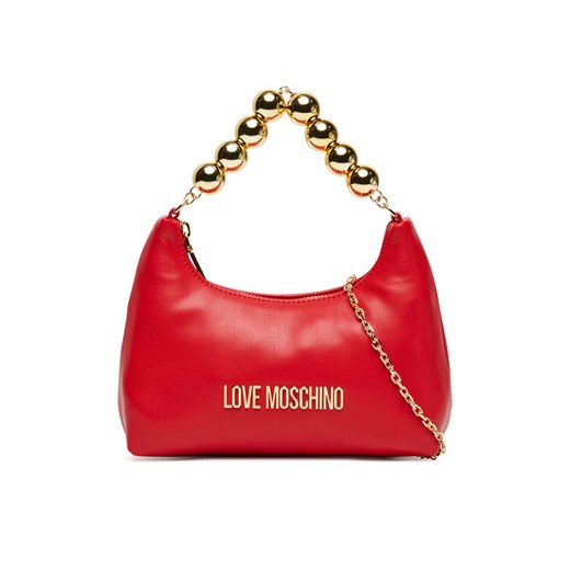 LOVE MOSCHINO Torebka JC4252PP0MKS0500 Czerwony ze sklepu MODIVO w kategorii Kopertówki - zdjęcie 184193266