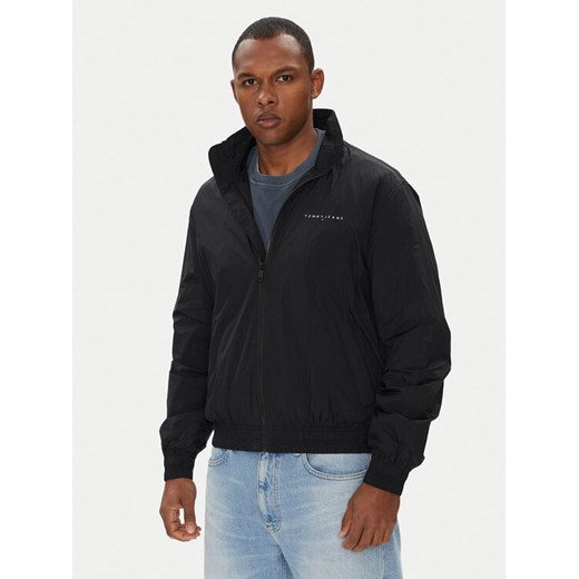 Tommy Jeans Kurtka przejściowa Essential DM0DM21667 Czarny Regular Fit ze sklepu MODIVO w kategorii Kurtki męskie - zdjęcie 184193287