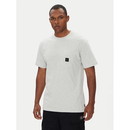 DC T-Shirt ADYKT03246 Szary Regular Fit ze sklepu MODIVO w kategorii T-shirty męskie - zdjęcie 184193299