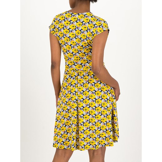 Blutsgeschwister Sukienka &quot;La Vie est Belle&quot; w kolorze żółtym ze XL okazyjna cena Limango Polska