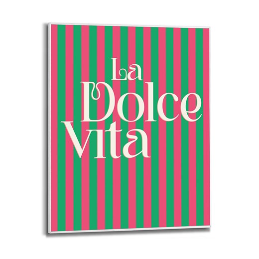 Orangewallz Druk artystyczny &quot;La Dolce Vita&quot; w ramce - 40 x 50 cm ze sklepu Limango Polska w kategorii Obrazy - zdjęcie 184194375