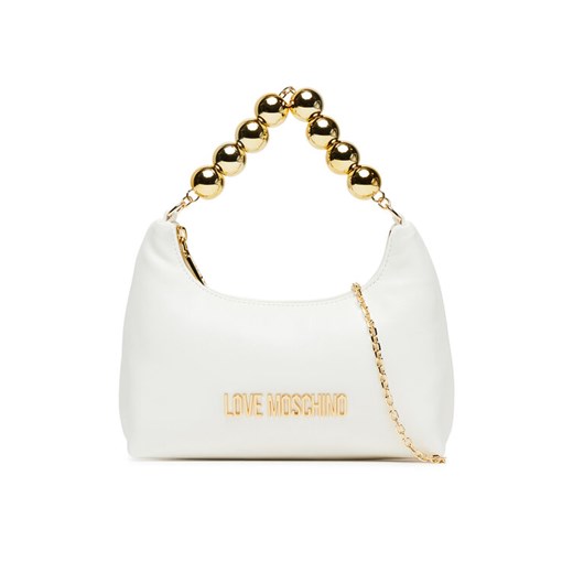 Torebka LOVE MOSCHINO JC4252PP0MKS0100 Biały ze sklepu eobuwie.pl w kategorii Kopertówki - zdjęcie 184196437
