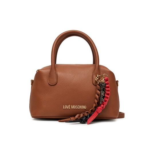 LOVE MOSCHINO Torebka JC4305PP0MK1120A Brązowy ze sklepu MODIVO w kategorii Kuferki - zdjęcie 184197039