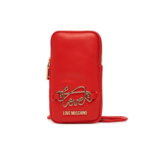LOVE MOSCHINO Torebka na telefon JC5737PP0MKG0500 Czerwony ze sklepu MODIVO w kategorii Etui - zdjęcie 184197079