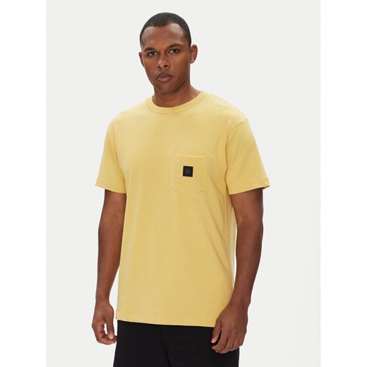 DC T-Shirt ADYKT03246 Żółty Regular Fit ze sklepu MODIVO w kategorii T-shirty męskie - zdjęcie 184197155