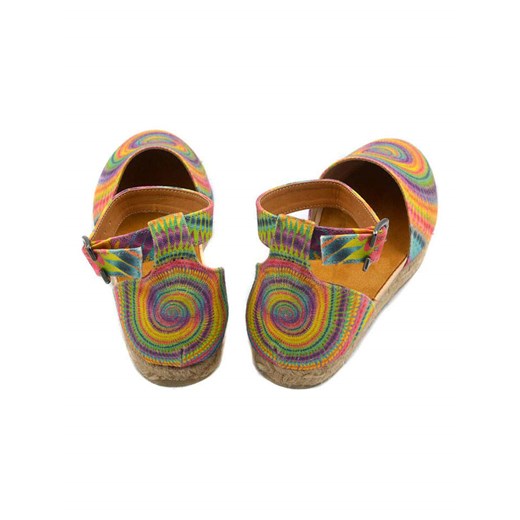 Calceo Espadryle ze wzorem Calceo 39 wyprzedaż Limango Polska