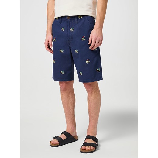 Wrangler Bermudy w kolorze granatowym Wrangler W38 okazyjna cena Limango Polska