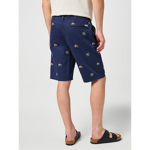 Wrangler Bermudy w kolorze granatowym Wrangler W38 wyprzedaż Limango Polska