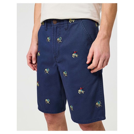 Wrangler Bermudy w kolorze granatowym Wrangler W38 okazja Limango Polska