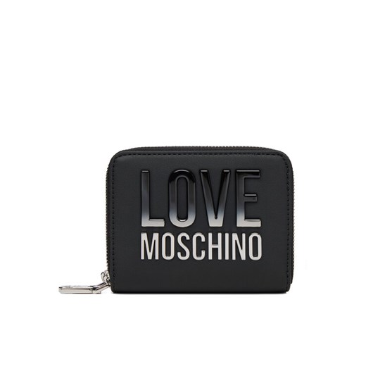 Duży Portfel Damski LOVE MOSCHINO JC5726PP0MKD000B Czarny ze sklepu eobuwie.pl w kategorii Portfele damskie - zdjęcie 184198988