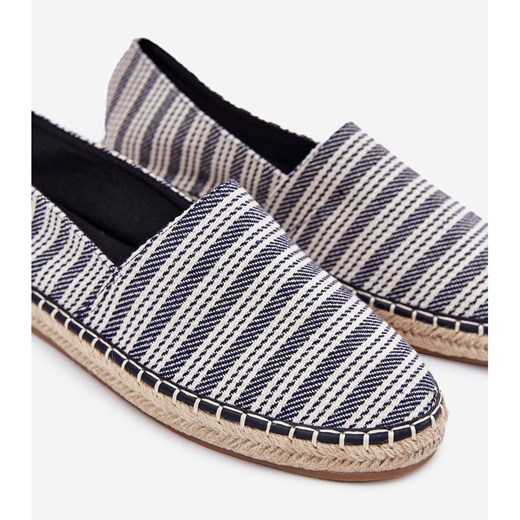 Espadryle męskie z tkaniny