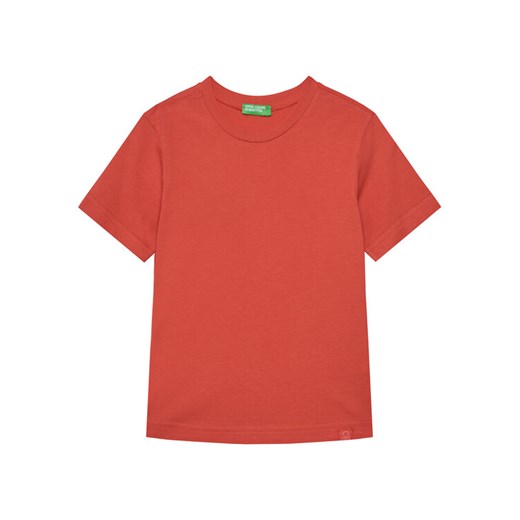 United Colors Of Benetton T-Shirt 3I1XC109W Czerwony Regular Fit ze sklepu MODIVO w kategorii T-shirty chłopięce - zdjęcie 184199597
