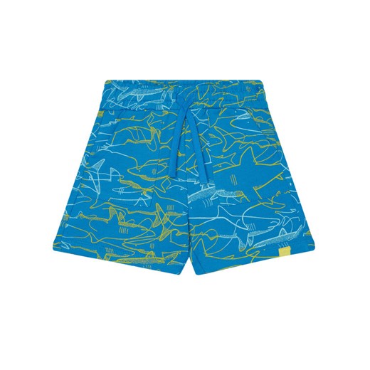 United Colors Of Benetton Szorty sportowe 32IEG901Y Niebieski Regular Fit ze sklepu MODIVO w kategorii Kąpielówki chłopięce - zdjęcie 184199616