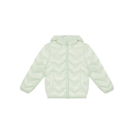 United Colors Of Benetton Kurtka zimowa 21INGN02Z Zielony Regular Fit ze sklepu MODIVO w kategorii Kurtki chłopięce - zdjęcie 184199646