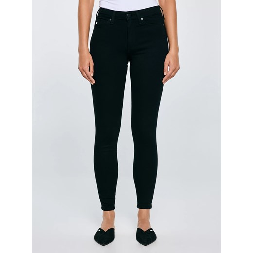 Jeansy damskie push up z wysokim stanem czarne Melinda High Waist 915 ze sklepu Big Star w kategorii Jeansy damskie - zdjęcie 184200085