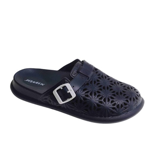 Klapki damskie Ażurowe buty na plażę Granatowe /H2 17854 G008/ ze sklepu Pantofelek24.pl w kategorii Klapki damskie - zdjęcie 184201366