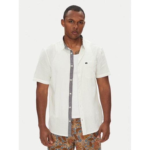 Quiksilver Koszula Time Box EQYWT04622 Biały Regular Fit ze sklepu MODIVO w kategorii Koszule męskie - zdjęcie 184201555