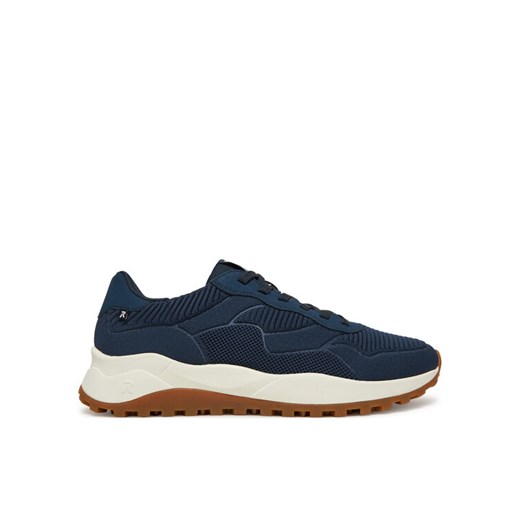 Rieker Sneakersy U1302-14 Granatowy ze sklepu MODIVO w kategorii Buty sportowe męskie - zdjęcie 184201556