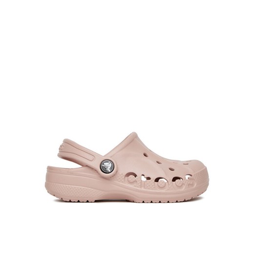 Klapki Crocs BAYA CLOG K 207013-6TY Różowy ze sklepu eobuwie.pl w kategorii Klapki dziecięce - zdjęcie 184201775