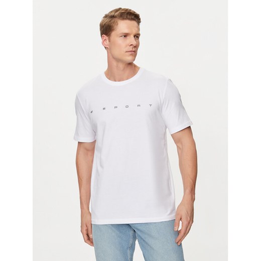 4F T-Shirt 4FWSS24TTSHM1283 Biały Regular Fit ze sklepu MODIVO w kategorii T-shirty męskie - zdjęcie 184201807
