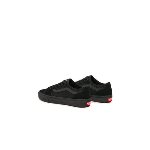 Czarne trampki męskie Vans sportowe