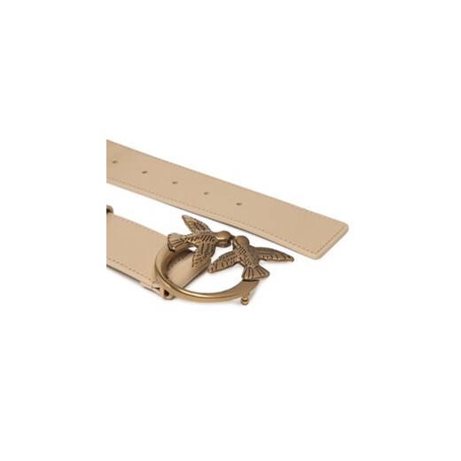 Pinko Pasek Damski Love Berry H4 Belt PE 23 PLT01 100120 A0F1 Beżowy Pinko XS MODIVO