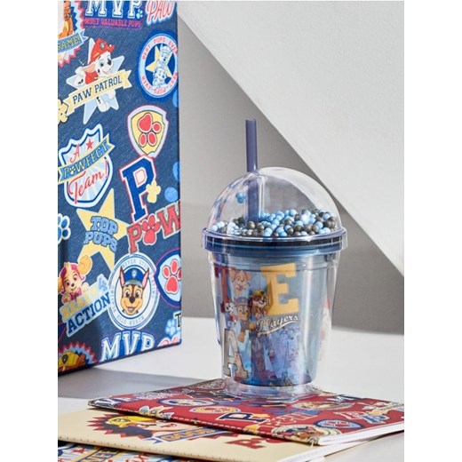 Sinsay - Kubek ze słomką Paw Patrol - wielobarwny Sinsay One Size Sinsay
