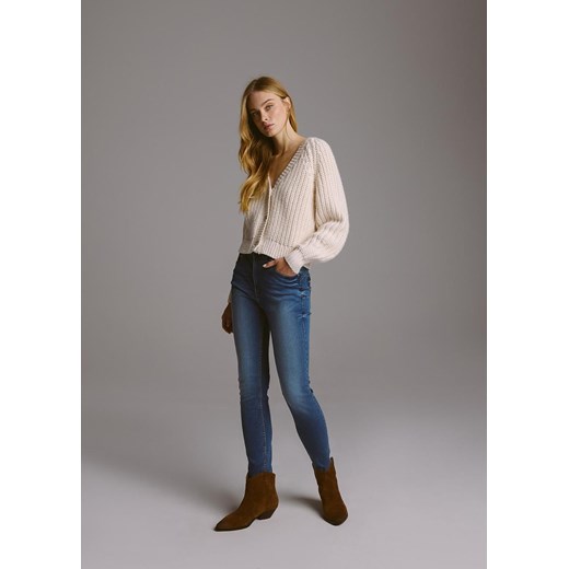 Jeansy skinny fit z efektem push up Diverse 34 Diverse