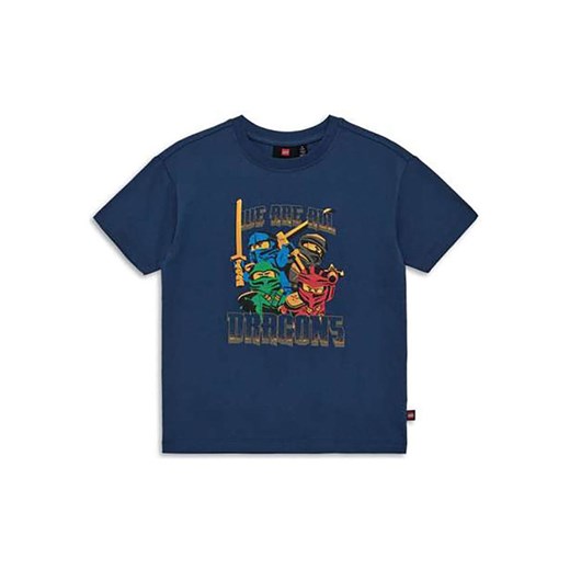 LEGO Koszulka w kolorze granatowym ze wzorem ze sklepu Limango Polska w kategorii T-shirty chłopięce - zdjęcie 184205997