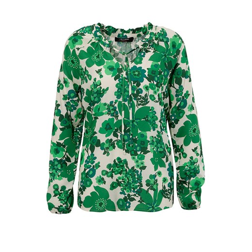 Aniston Bluzka w kolorze zielono-białym Aniston 48 Limango Polska okazja