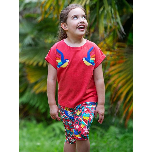 Frugi Koszulka w kolorze jasnoczerwonym ze sklepu Limango Polska w kategorii Bluzki dziewczęce - zdjęcie 184206065