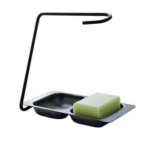 Steel-Function Organizer w kolorze czarnym do mycia naczyń - 16 x 16 x 9 cm ze sklepu Limango Polska w kategorii Akcesoria kuchenne - zdjęcie 184206216