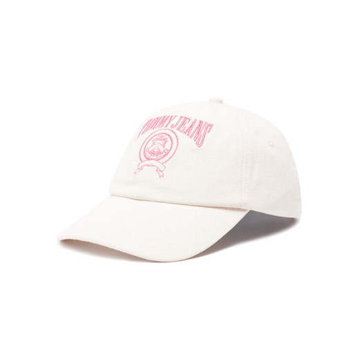 Czapka z daszkiem Tommy Jeans Canvas AW0AW14435 Beżowy Tommy Jeans 00 eobuwie.pl