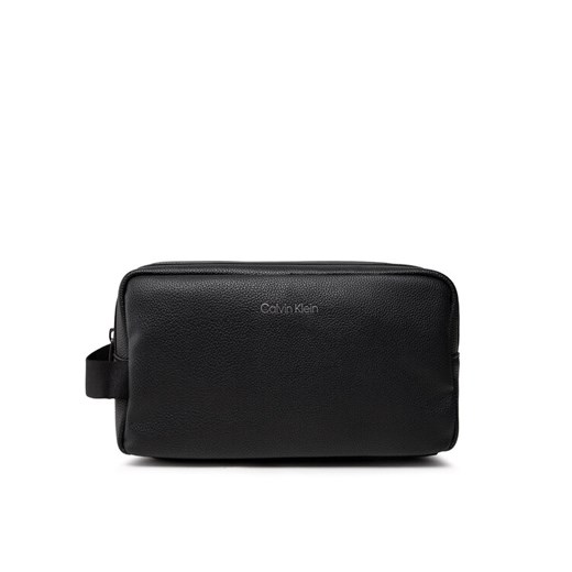 Kosmetyczka Calvin Klein Warmth Washbag K50K507347 Czarny ze sklepu eobuwie.pl w kategorii Kosmetyczki - zdjęcie 184206517