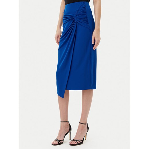 Rinascimento Spódnica midi CFC0123489003 Niebieski Regular Fit ze sklepu MODIVO w kategorii Spódnice - zdjęcie 184206738